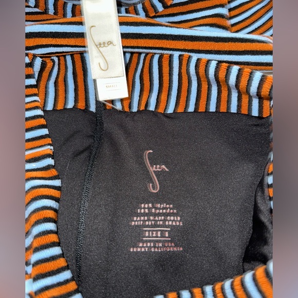 🆕 2pc FREE PEOPLE X SEEA Palomar Top & Georgia High-Waist Surf Bottoms - Picture 4 of 5